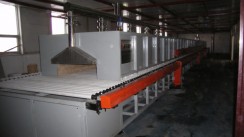 潍坊产品用途：特种陶瓷电热辊道窑，规格：1.2米×32米电加热