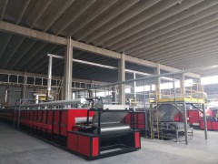 上海产品用途：焙烧化工载体，规格：47-1.65米电热网带窑